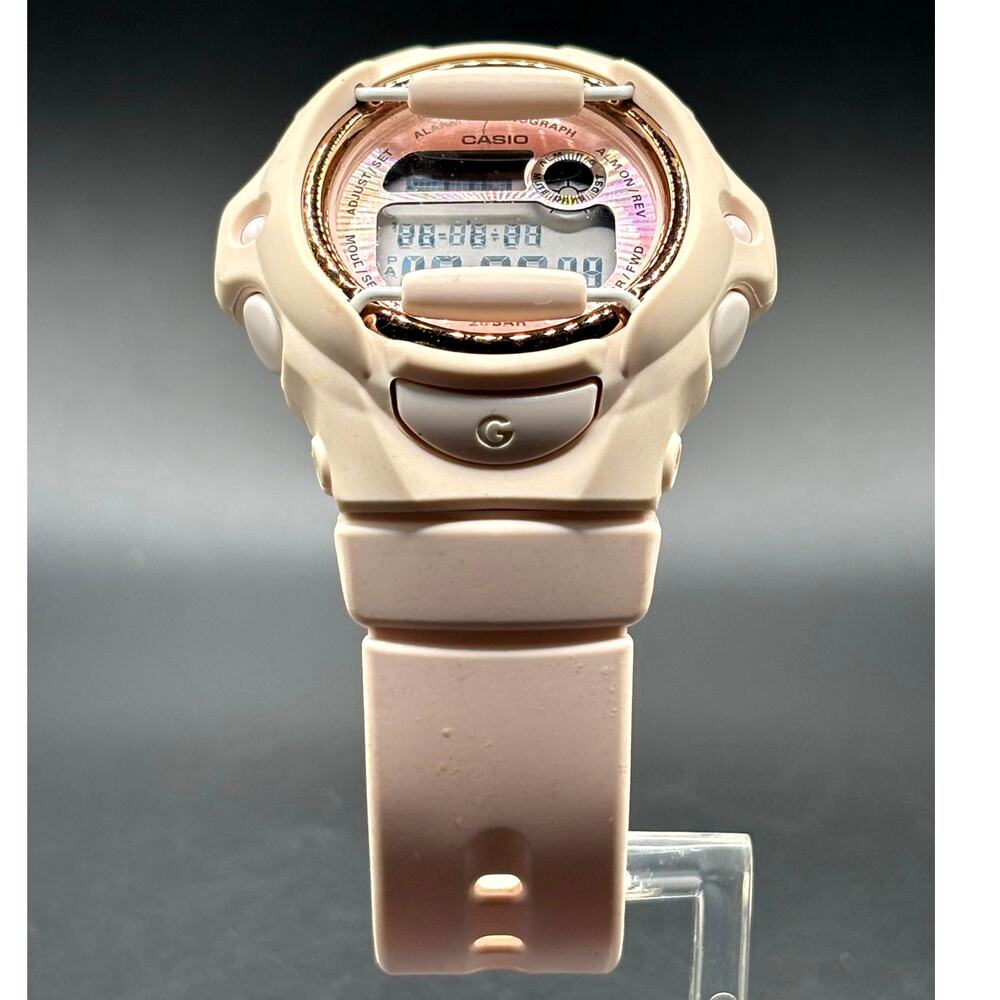 Casio Baby-G BG169G-4 Pink Champagne Gold Digital Women's Watch NIB Discontinued - Picture 15 of 17